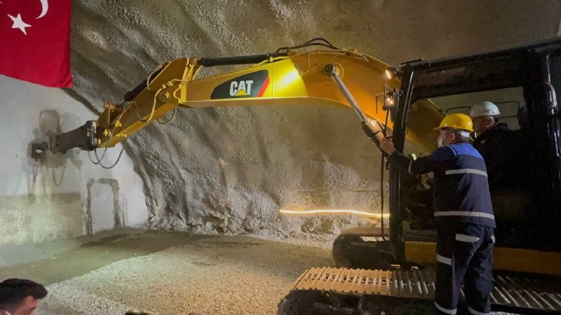 Zigana tünelinde ışık görme töreni düzenlendi 13