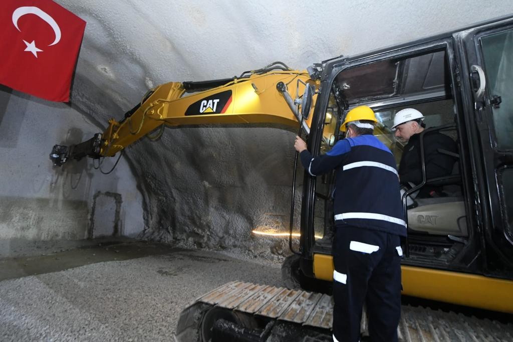 Zigana tünelinde ışık görme töreni düzenlendi 15