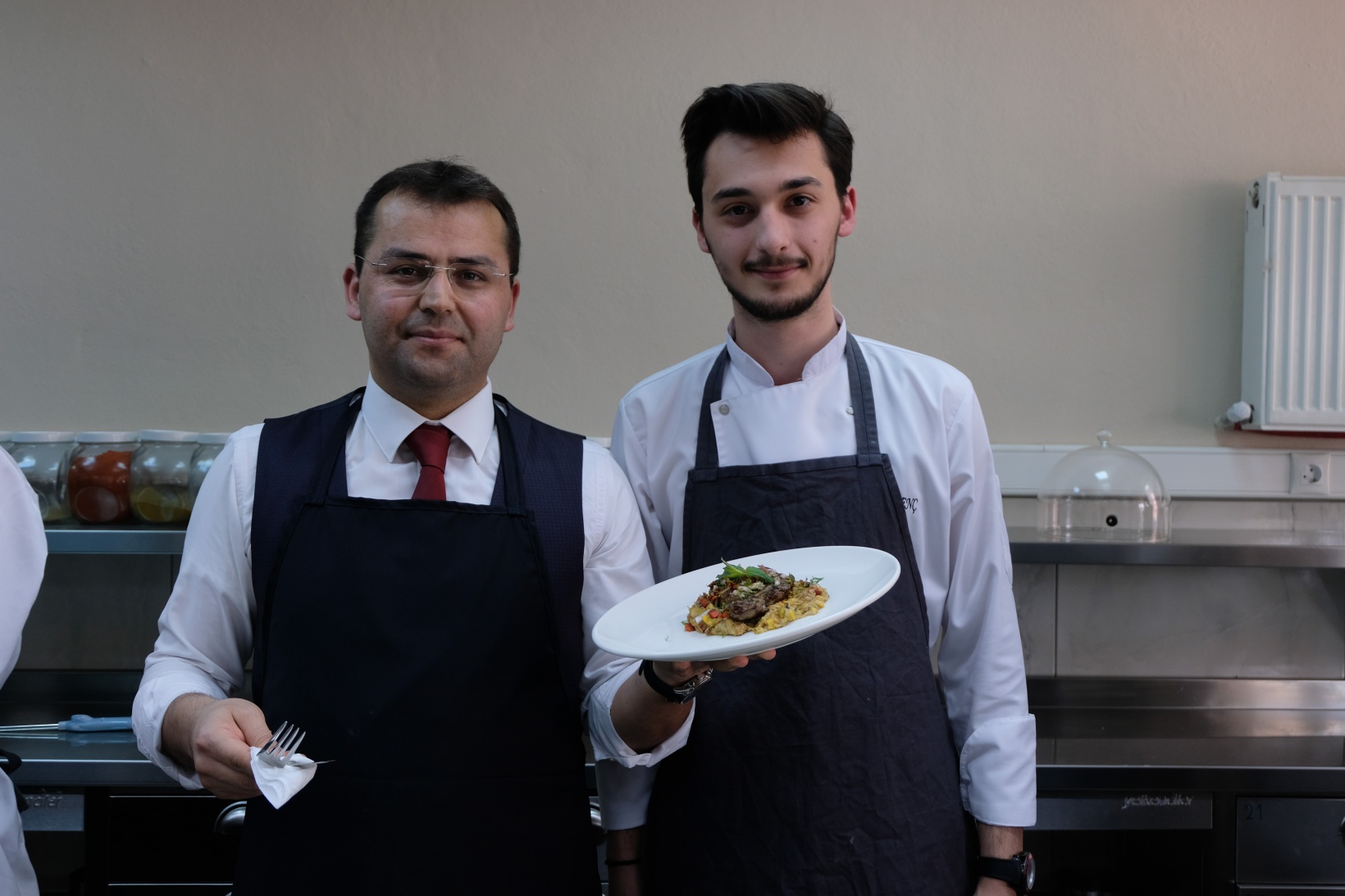 Gümüşhane protokolü mutfakta 10