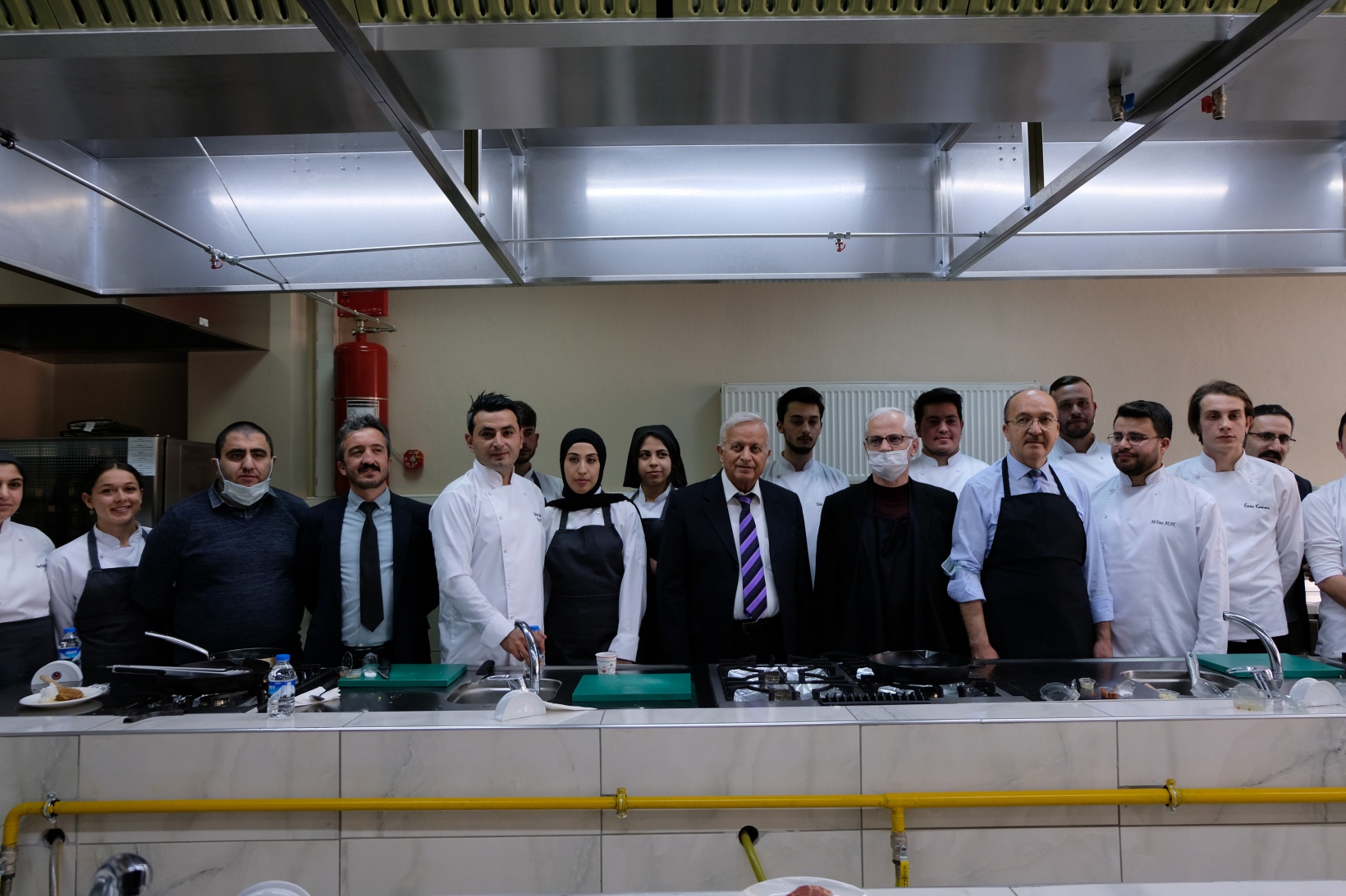 Gümüşhane protokolü mutfakta 17