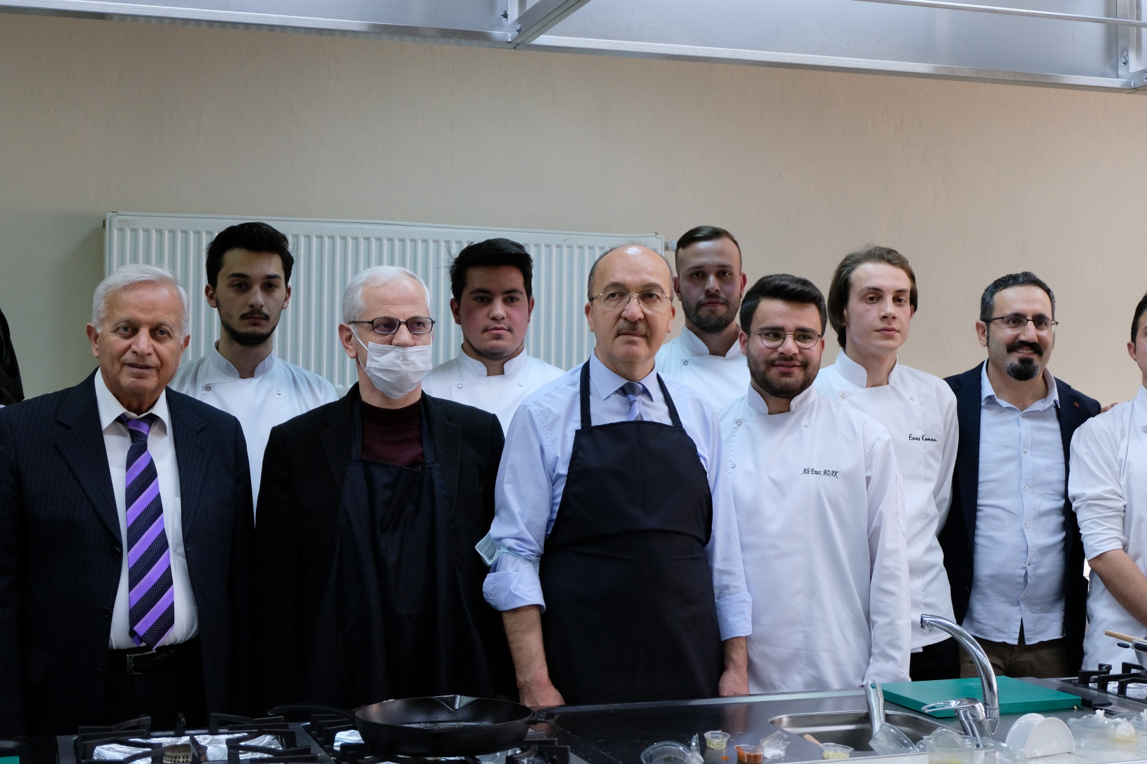 Gümüşhane protokolü mutfakta 9