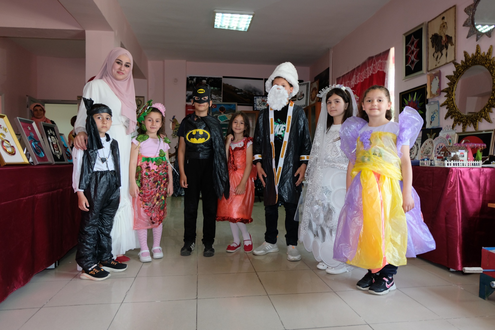 Torul’da el emeği göz nuru eserler görücüye çıktı 5