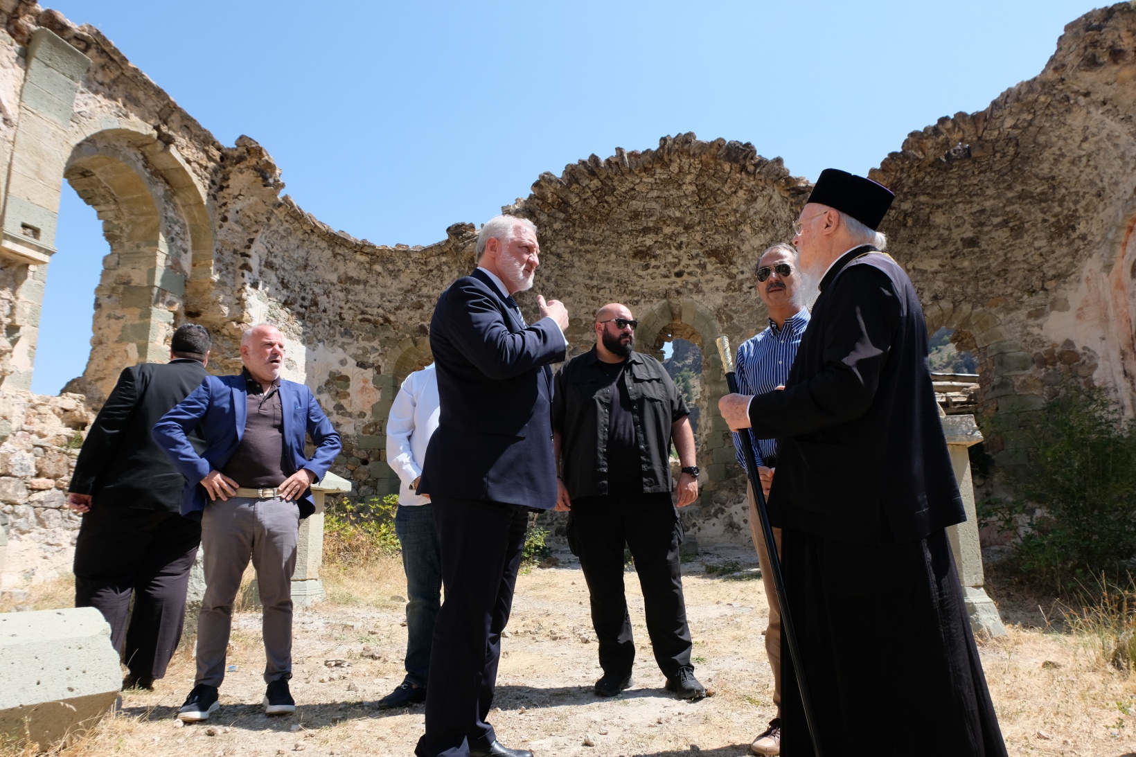 Fener Rum Patriği Bartholomeos Süleymaniye mahallesinde 27