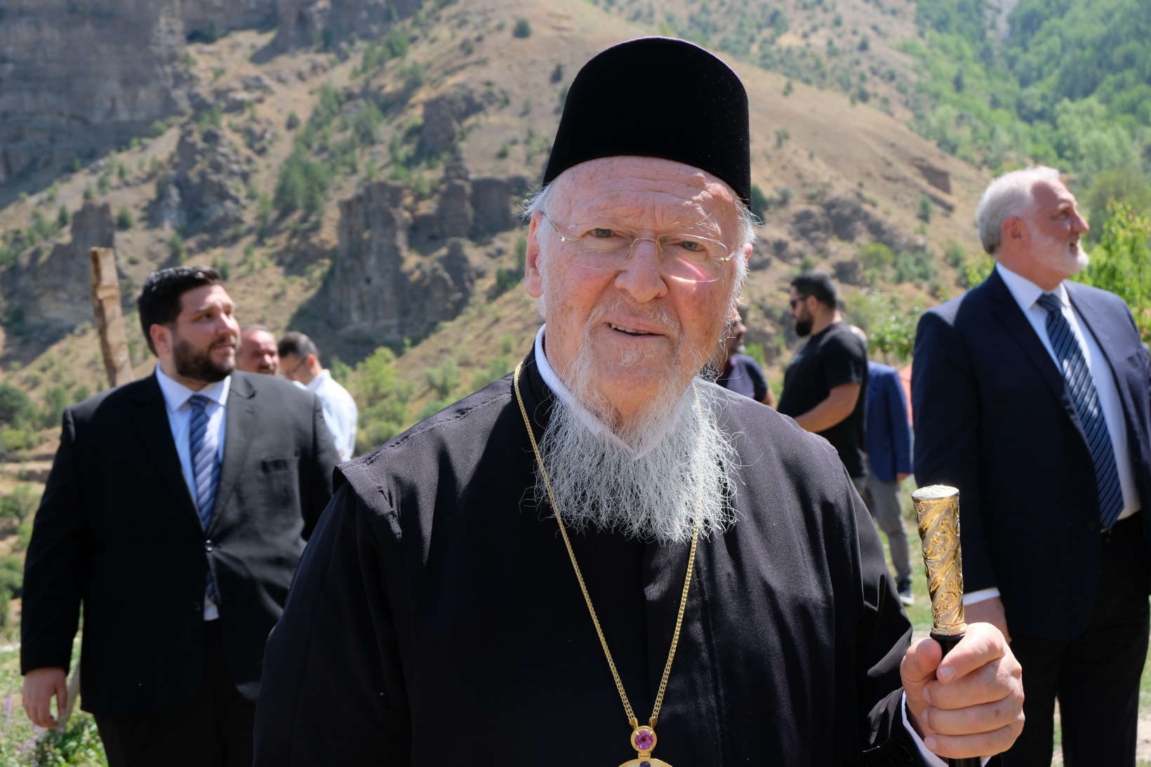 Fener Rum Patriği Bartholomeos Süleymaniye mahallesinde 14