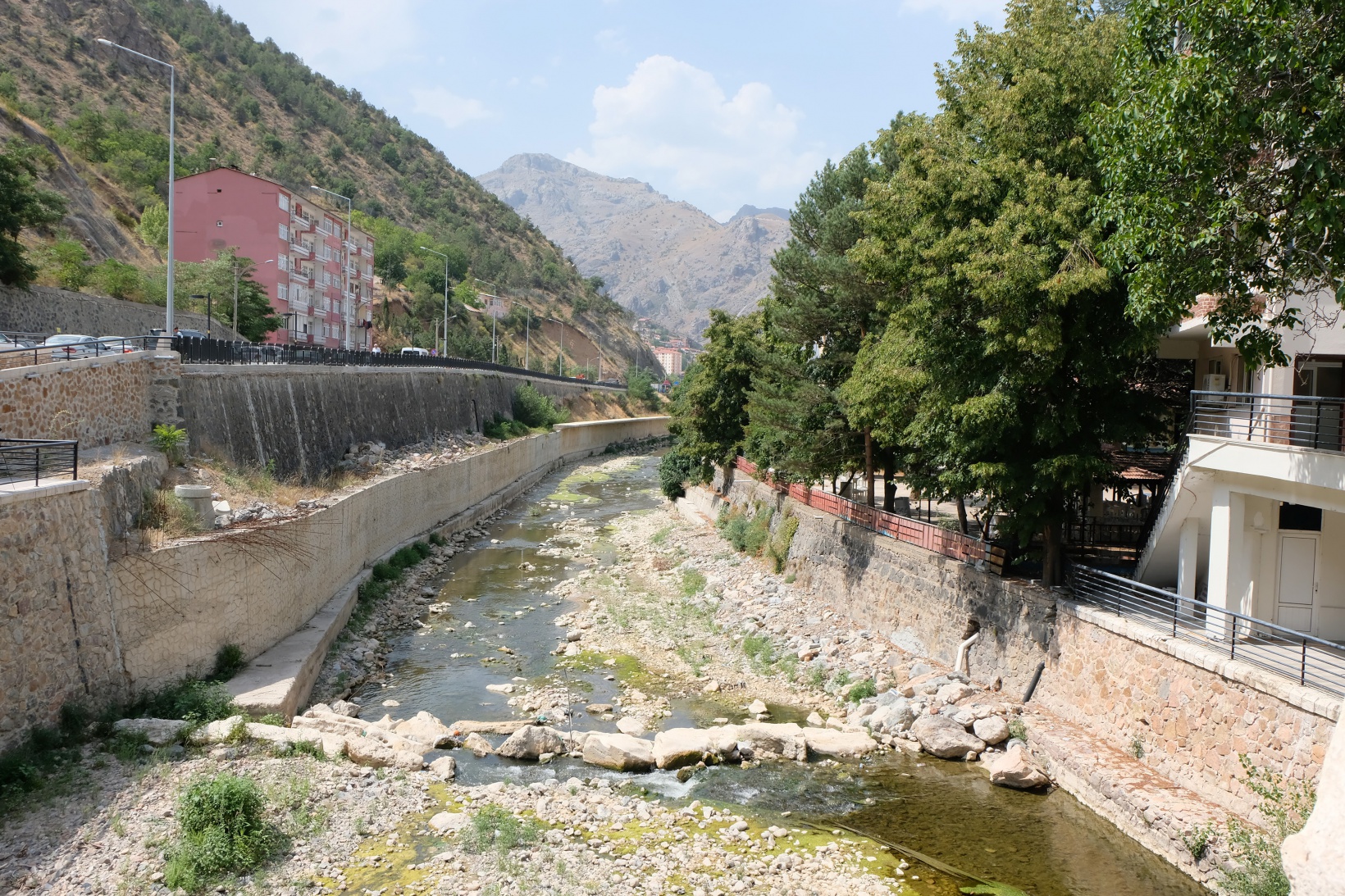 Suları çekilince Harşit Çayı çöplüğe döndü 20