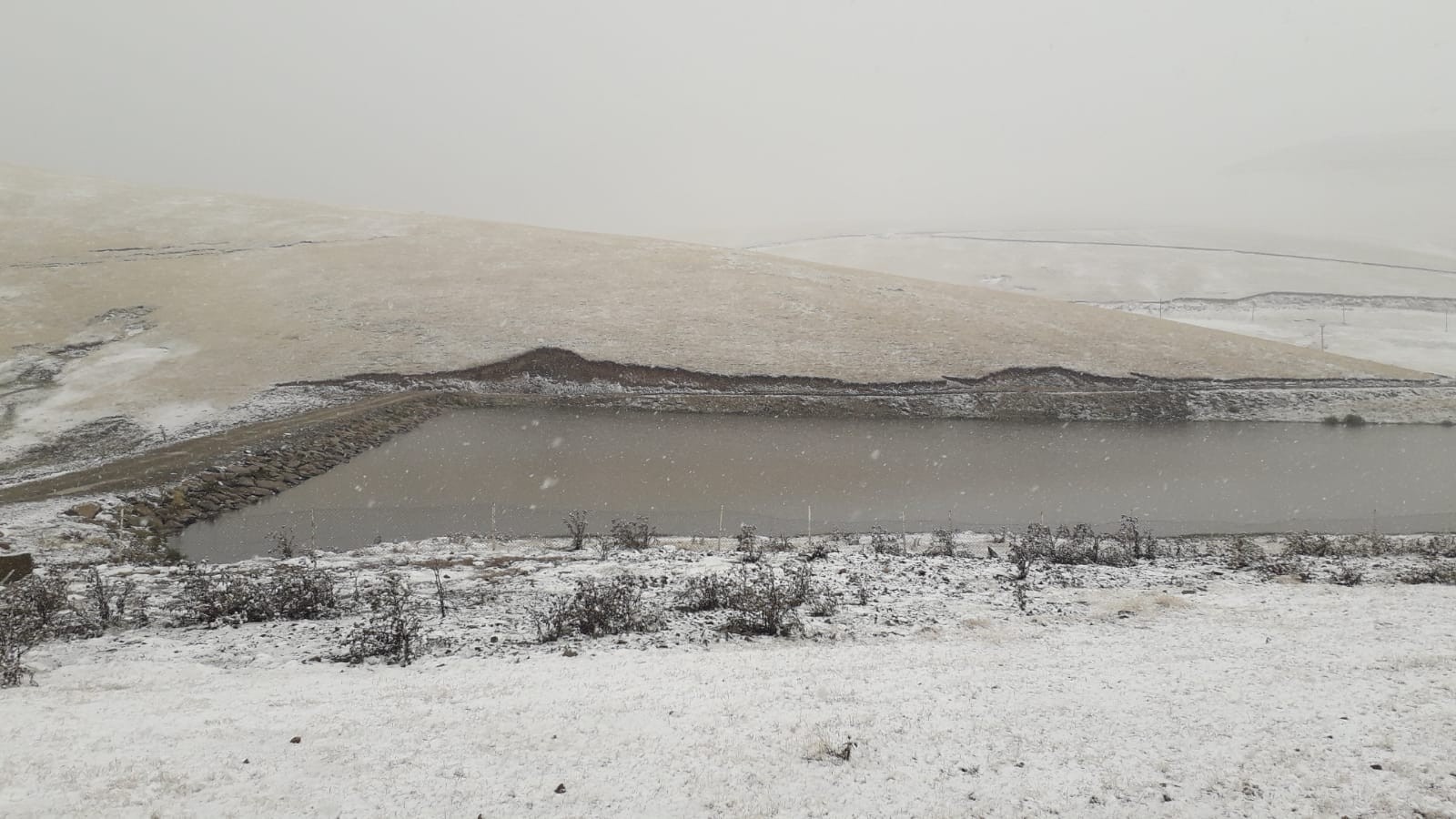 Gümüşhane'nin yüksekleri beyaza büründü 3