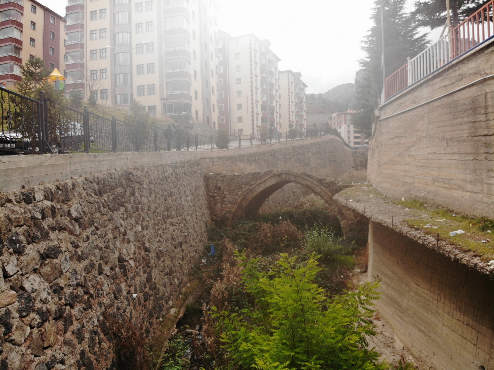 Gümüşhane’de 130 yıllık tescilli tarihi kemer köprü kaderine terk edildi 6