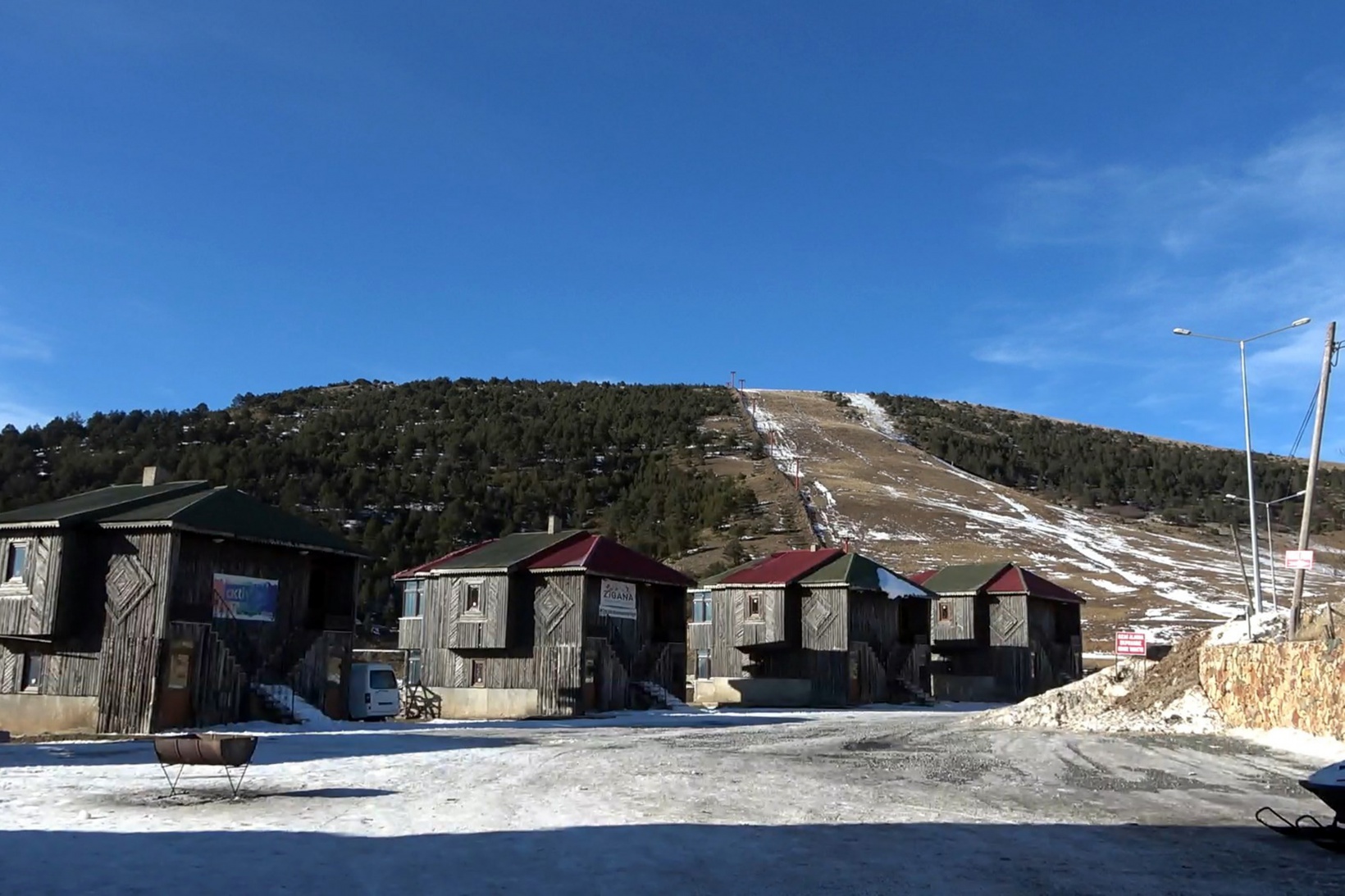 Zigana kayak tesisleri kara hasret kaldı 5