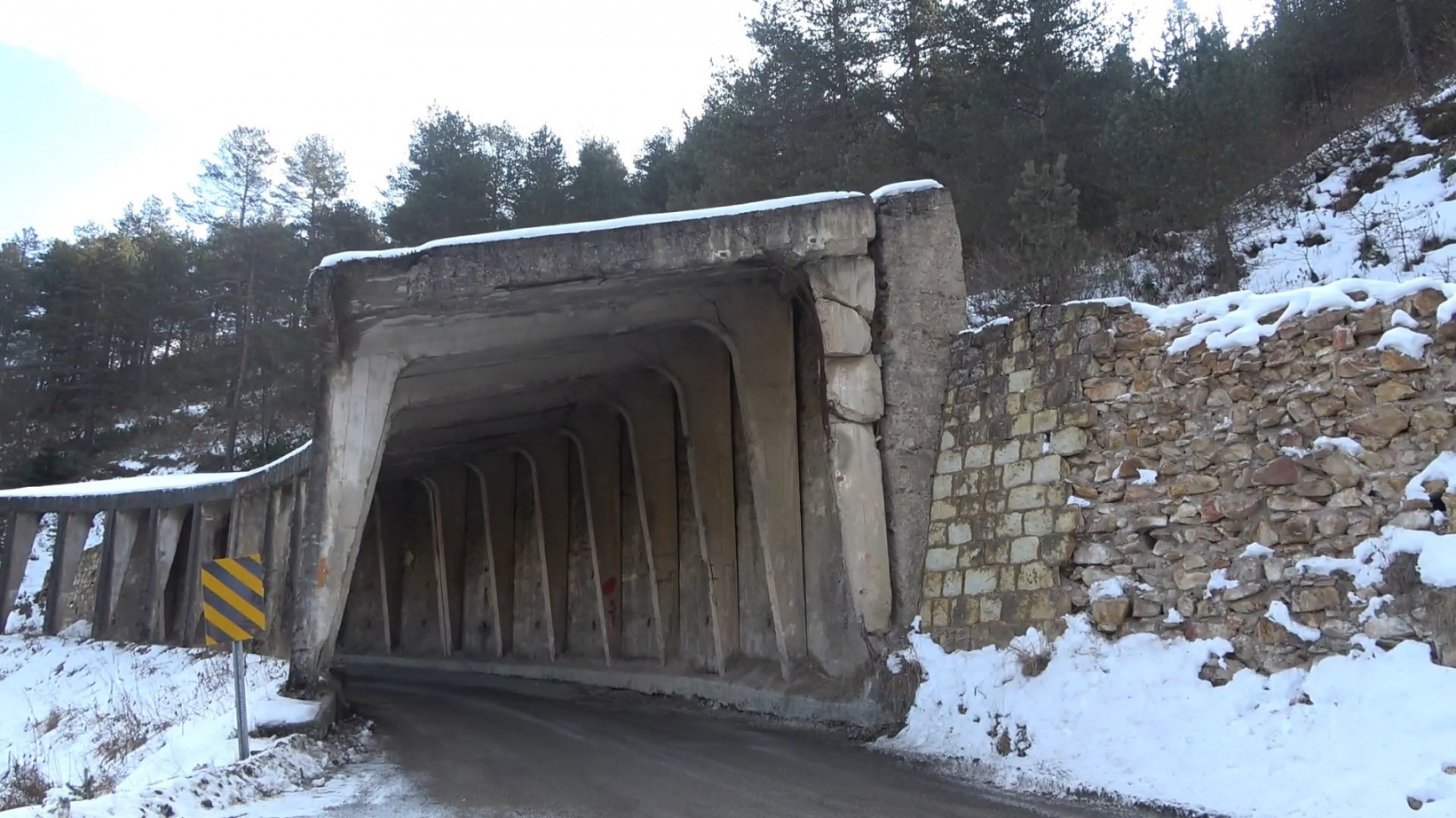 Zigana çığ tüneli aslına uygun olarak tekrar inşa edilecek 3