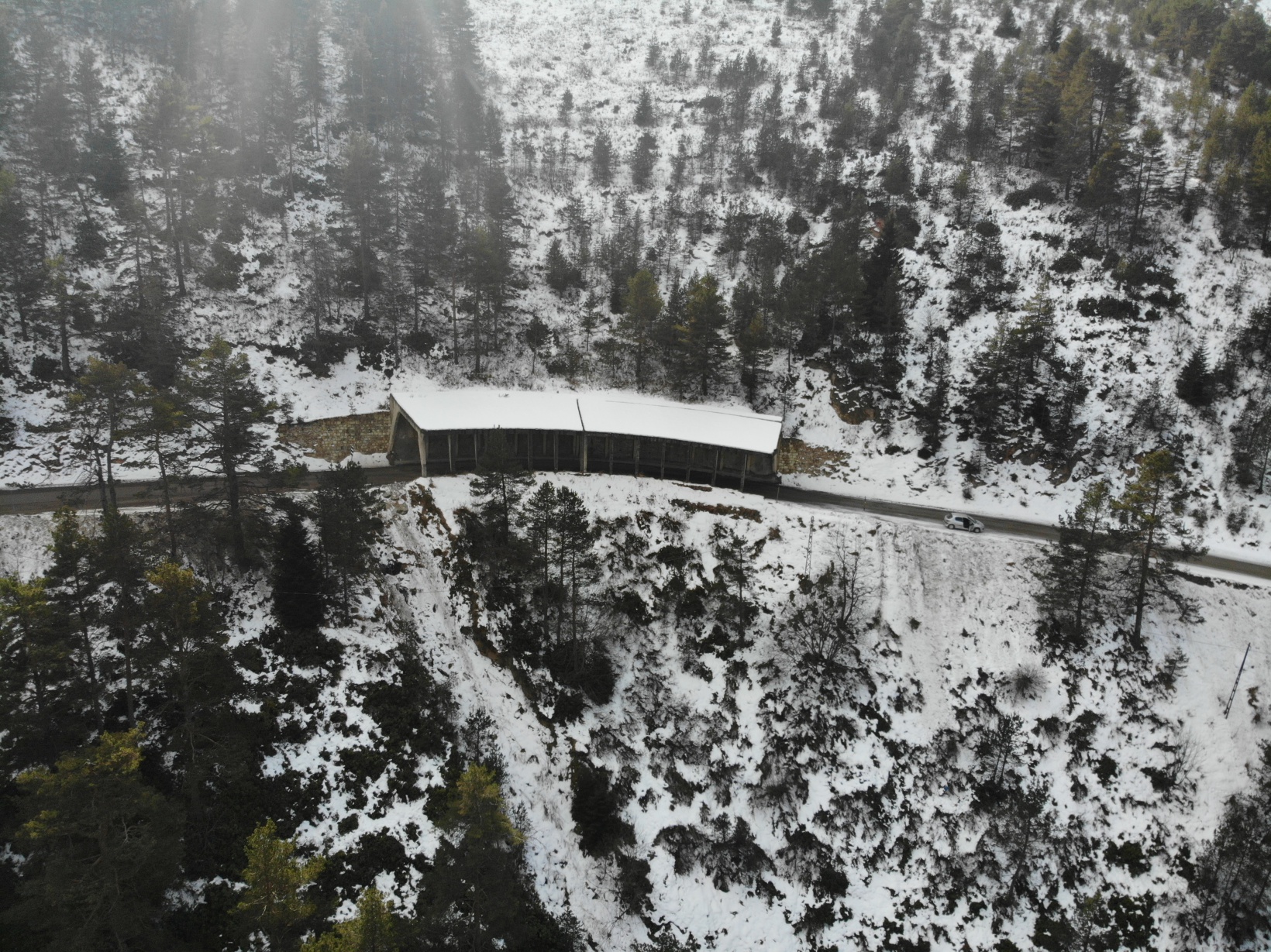 Zigana çığ tüneli aslına uygun olarak tekrar inşa edilecek 12