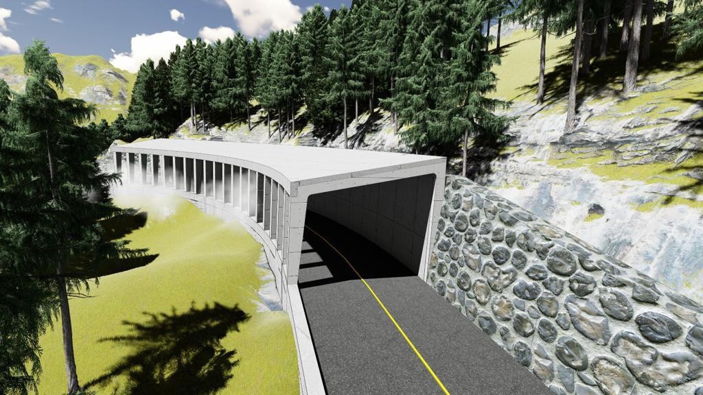 Zigana çığ tüneli aslına uygun olarak tekrar inşa edilecek 6