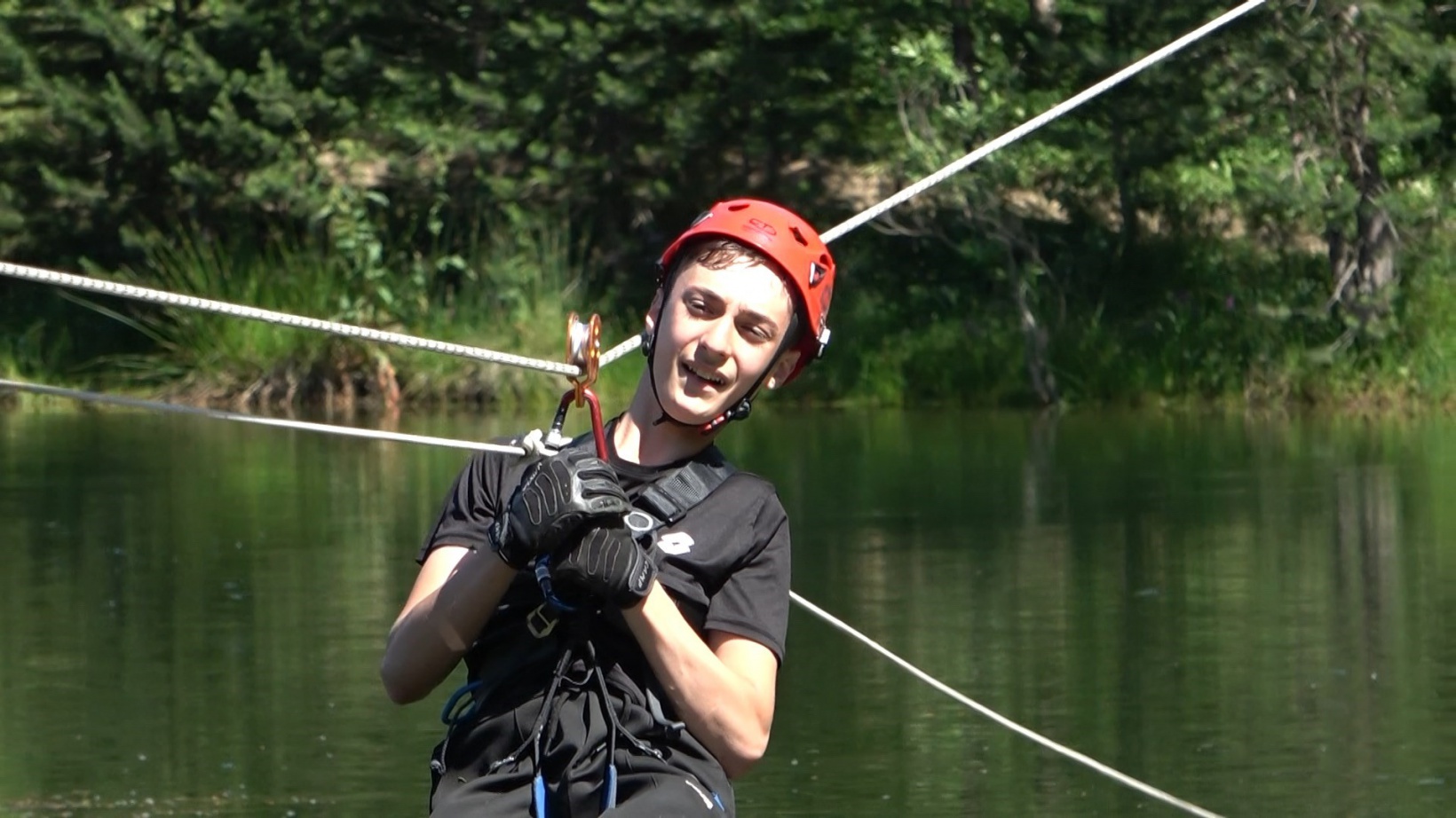 Altınpınar Gölü üzerinde arama kurtarma eğitimi aldılar 1