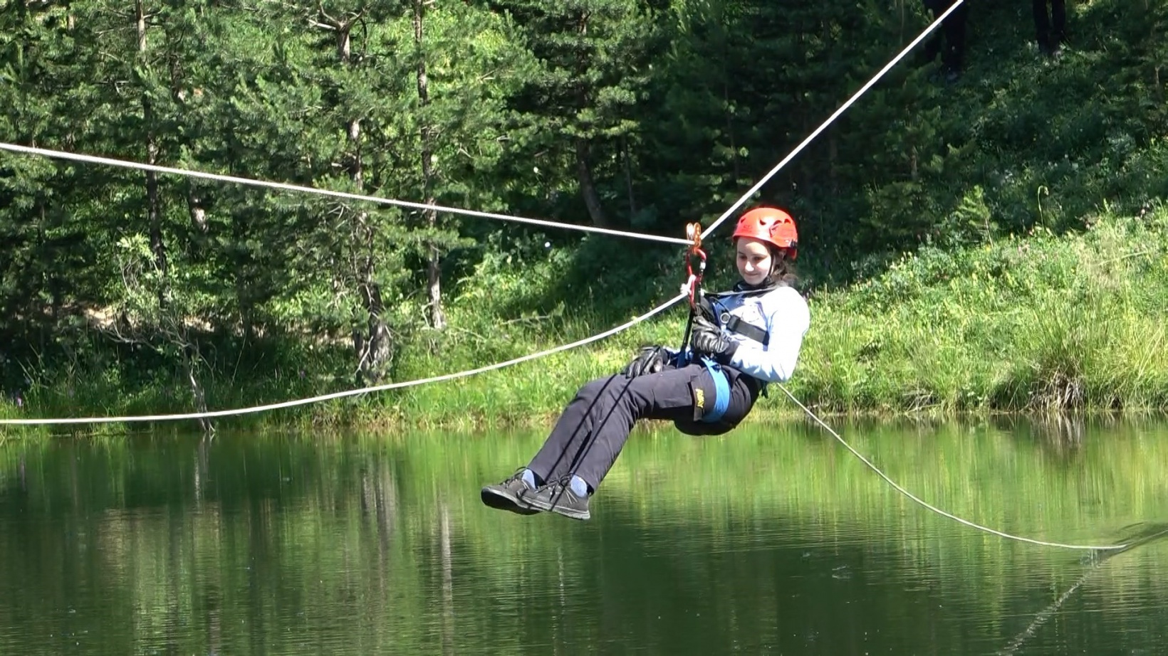 Altınpınar Gölü üzerinde arama kurtarma eğitimi aldılar 10