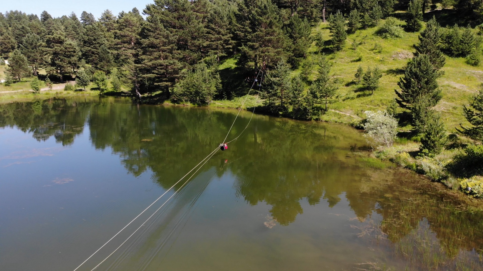 Altınpınar Gölü üzerinde arama kurtarma eğitimi aldılar 5