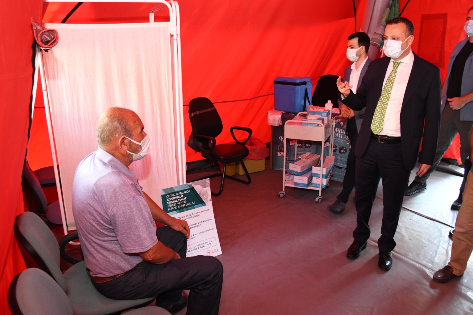 Vali Taşbilek’ten aşı çağrısı 1