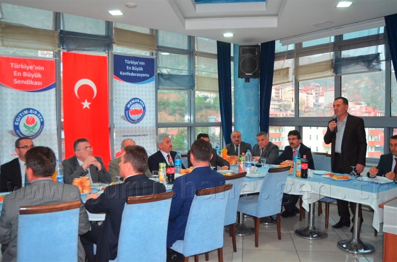 Şube Müdürlerine Veda Yemeği 1