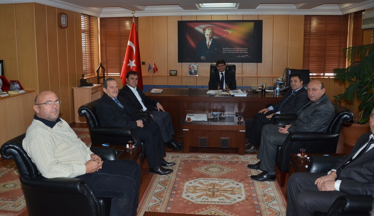 Amatör Spor Kulüpleri Başkanları Vali Mayda'yı Ziyaret Etti 2