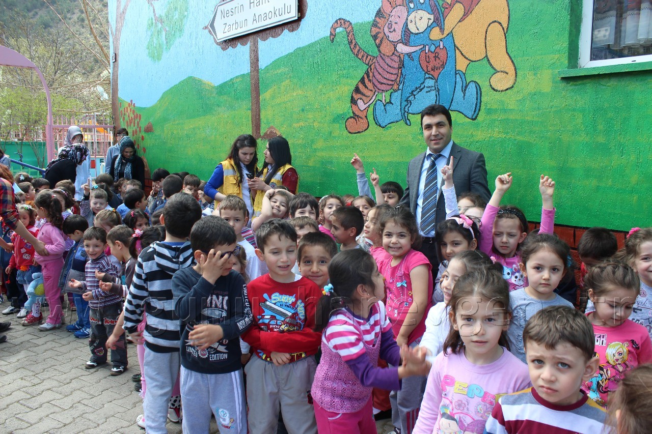 Gümüşhane'de Minikler Ambulansla Tanıştı 1