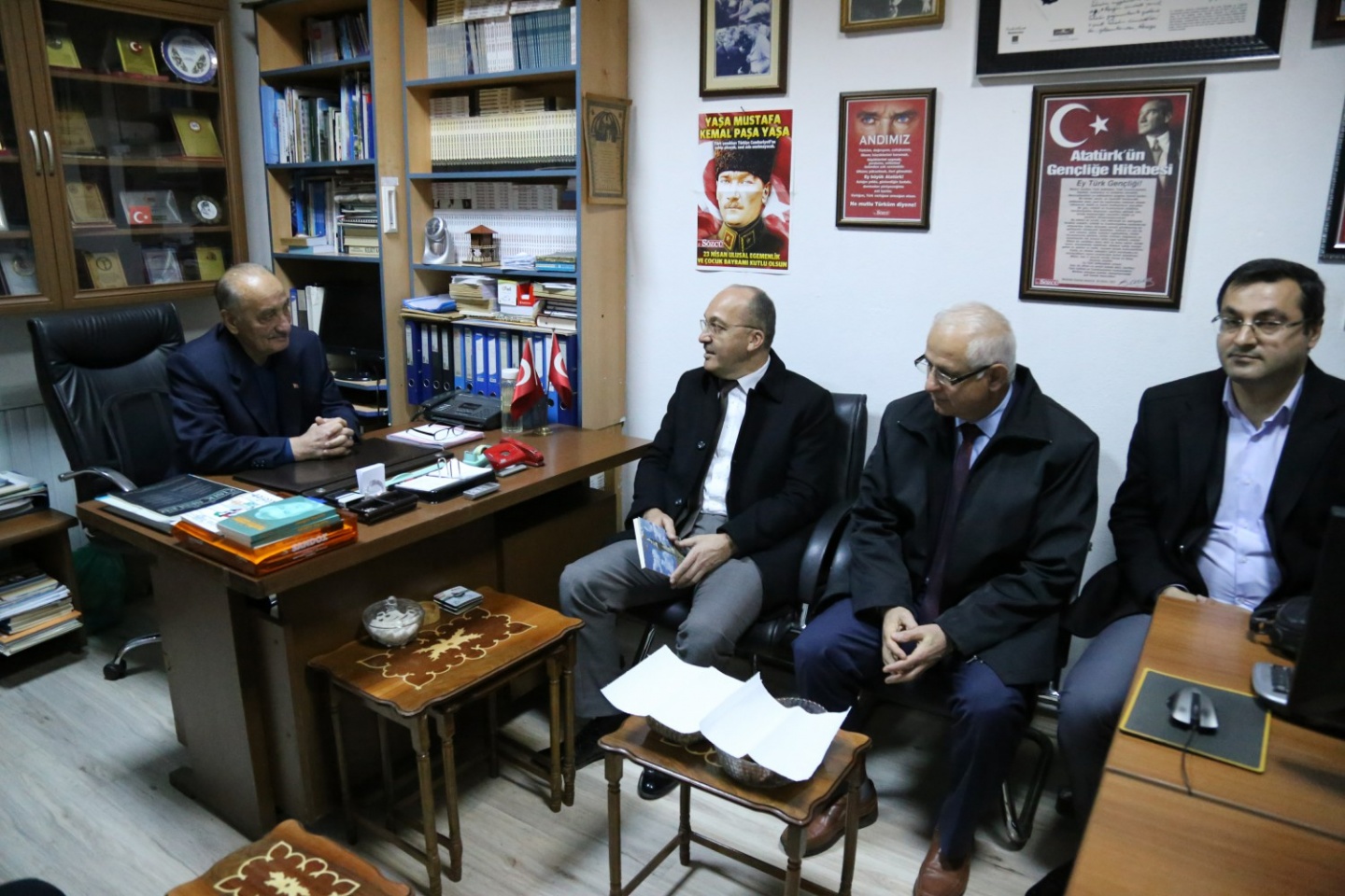 Rektör Zeybek’ten Gümüşhane basınına iade-i ziyaret 2