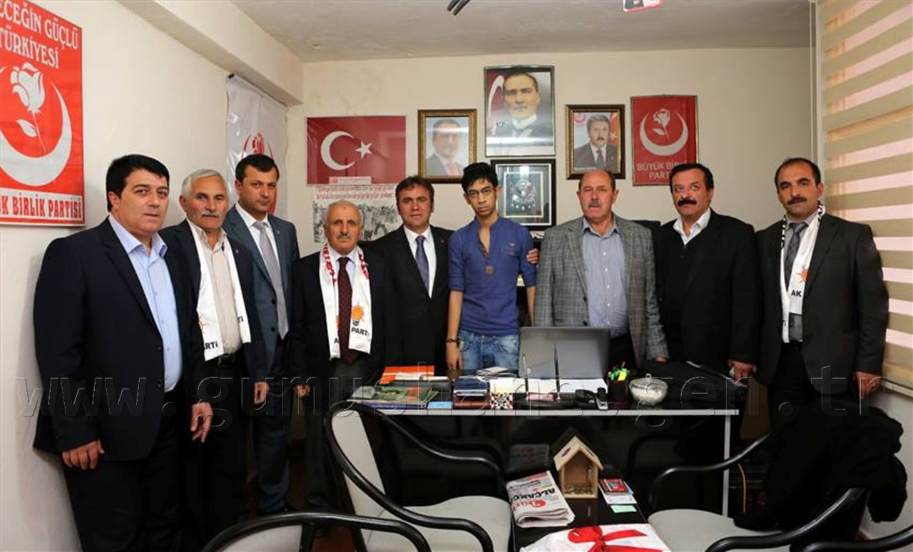 Çimen, Siyasi Partileri Ziyaret Etmeyi İhmal Etmedi 1