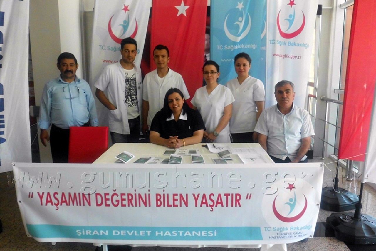 Şiran Devlet Hastanesi’nde Organ Bağışı Seferberliği 2