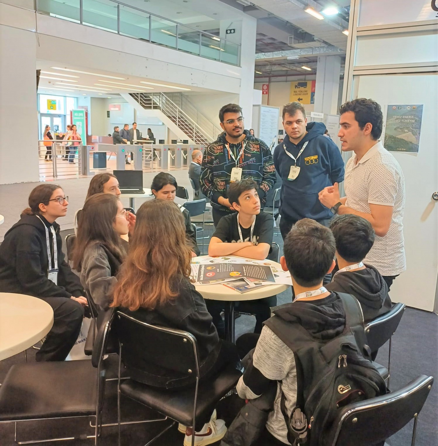 Coğrafya Bölümü öğrencileri TÜYAP fuarında 2