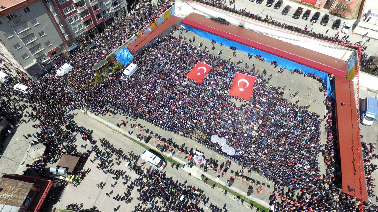 Gümüşhane Şehit Komiserini Uğurladı 33