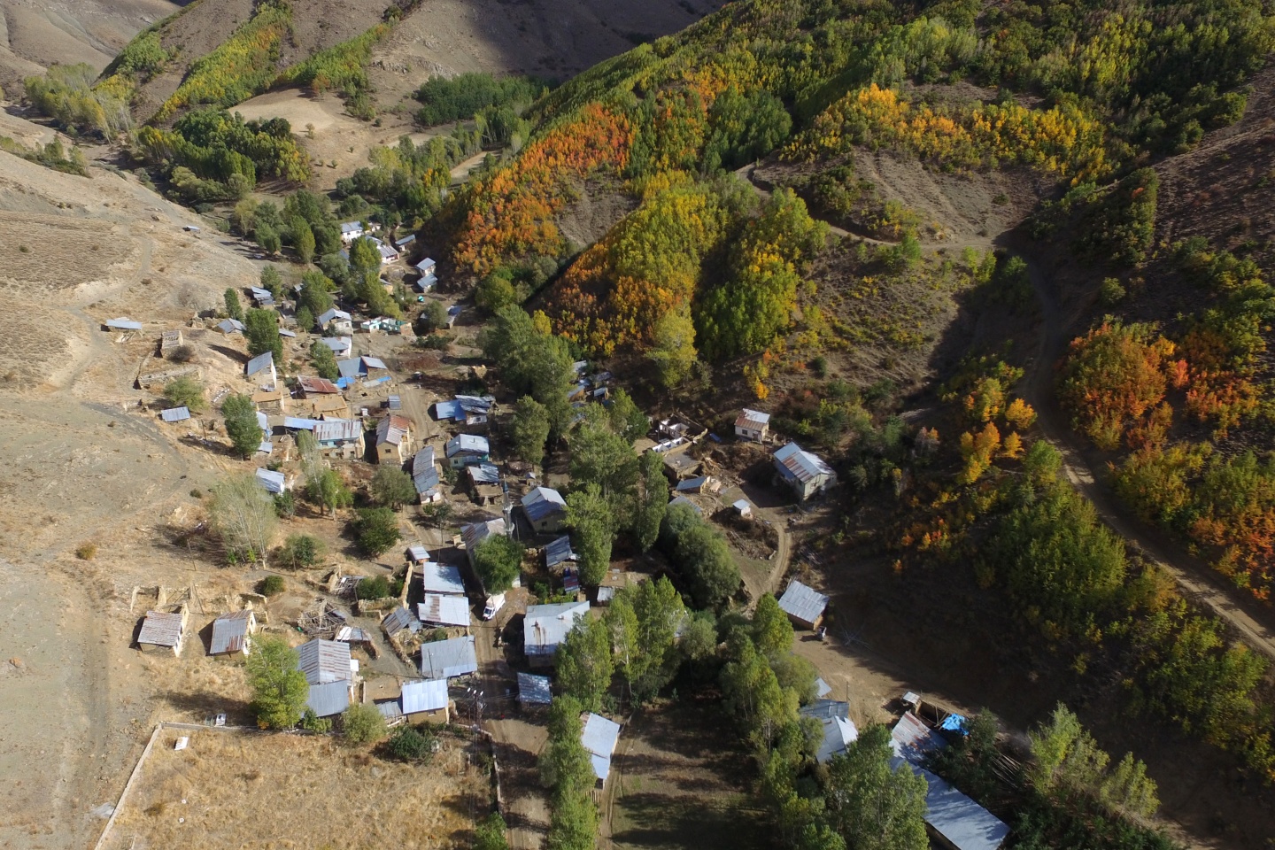 Gümüşhane’de afet riski köy naklettirdi 15