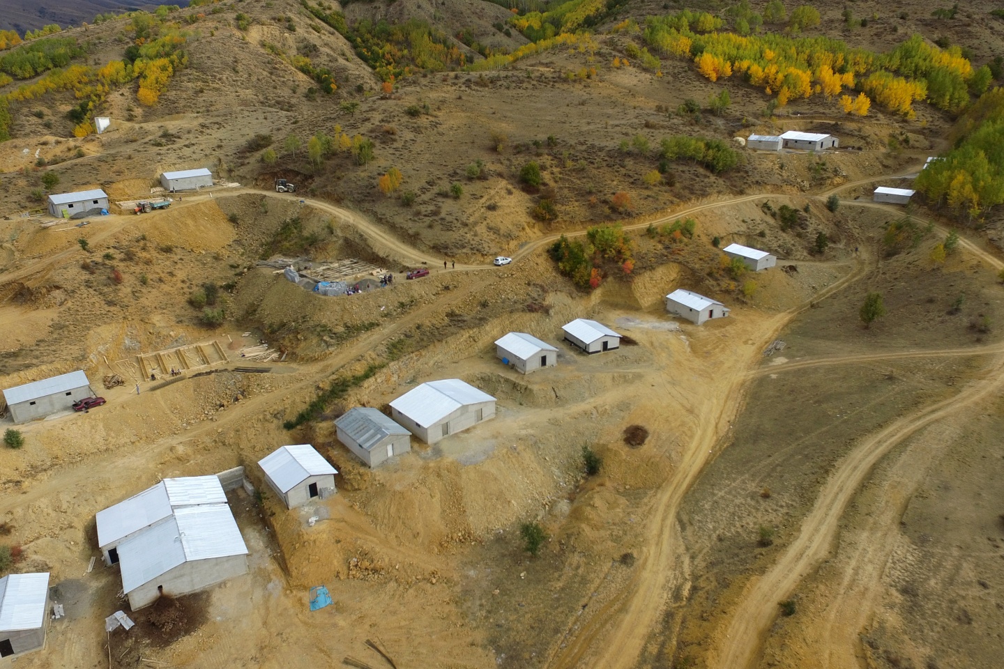 Gümüşhane’de afet riski köy naklettirdi 16