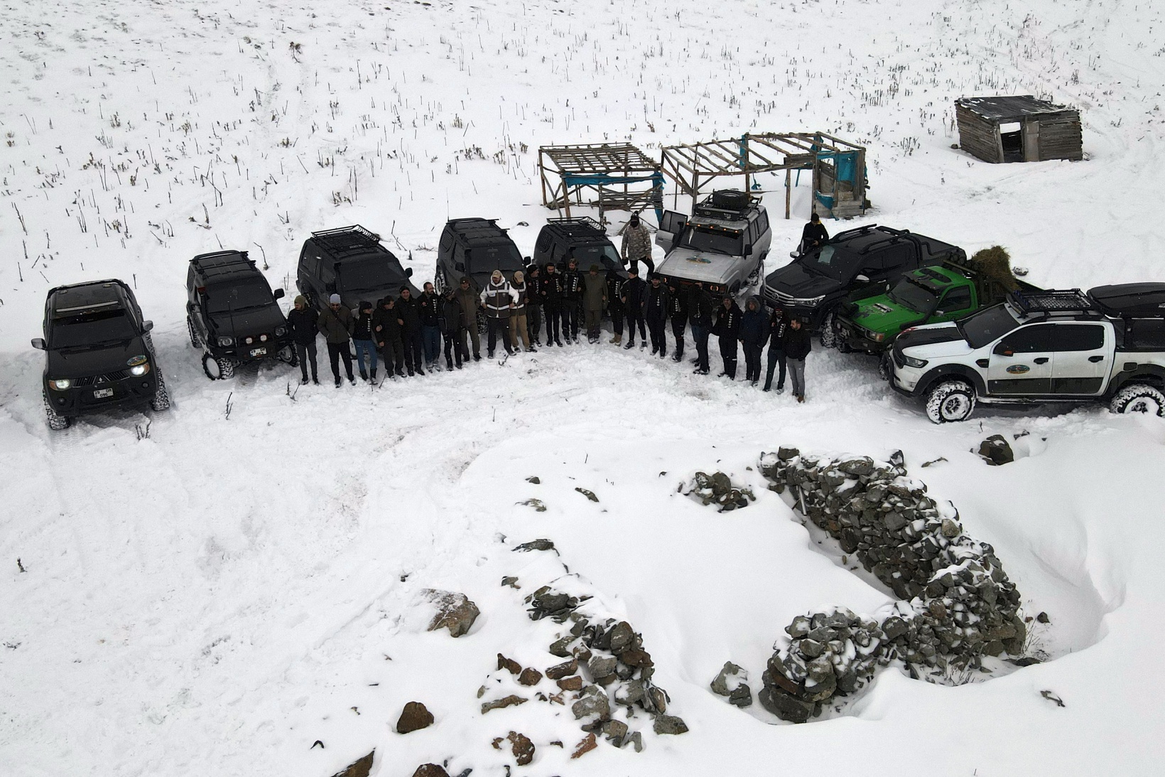 Zorlu yolları bu kez yaban hayvanları için aştılar 14