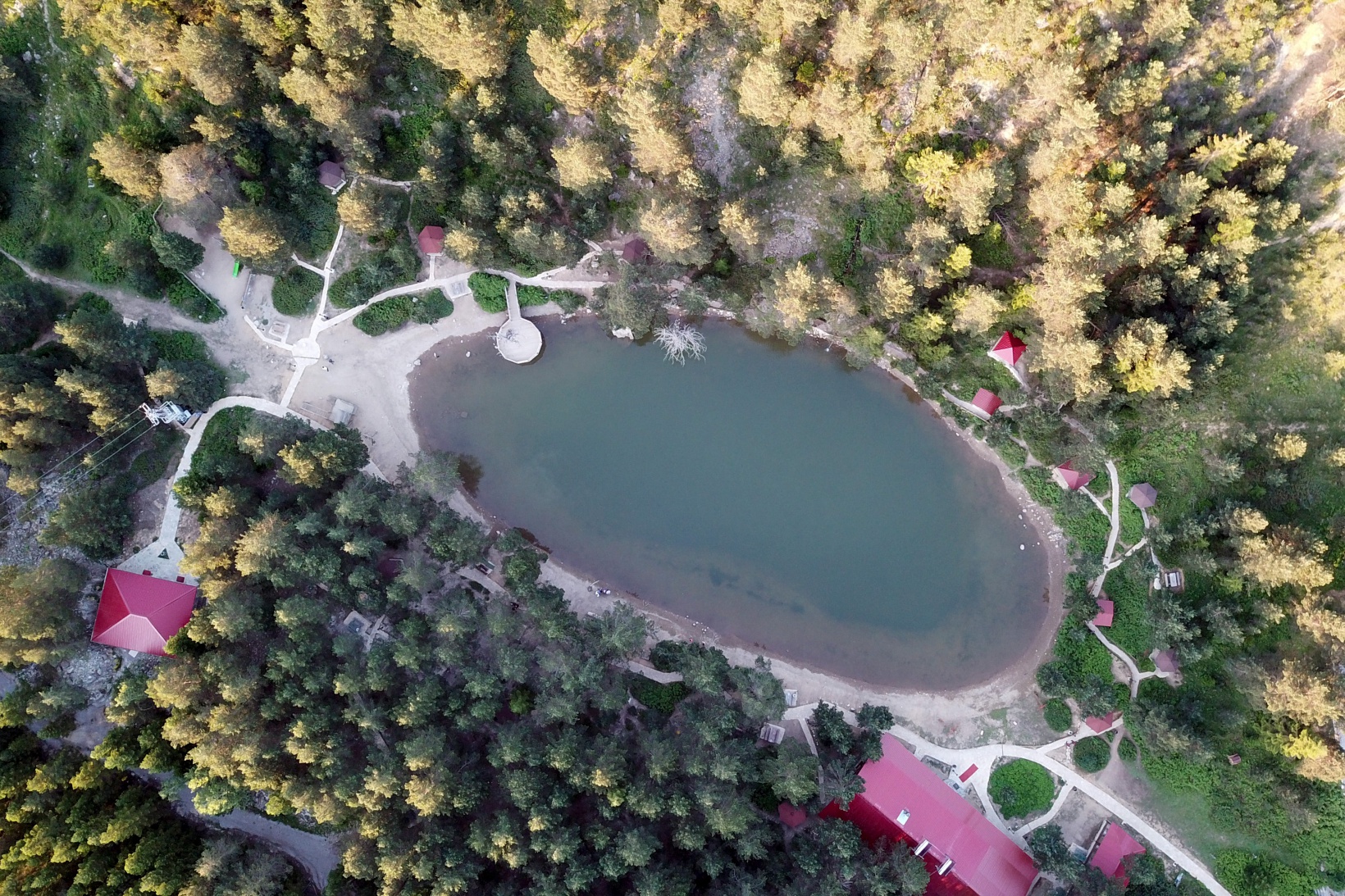 Doğa harikası Limni Gölüne ziyaretçi akını 12