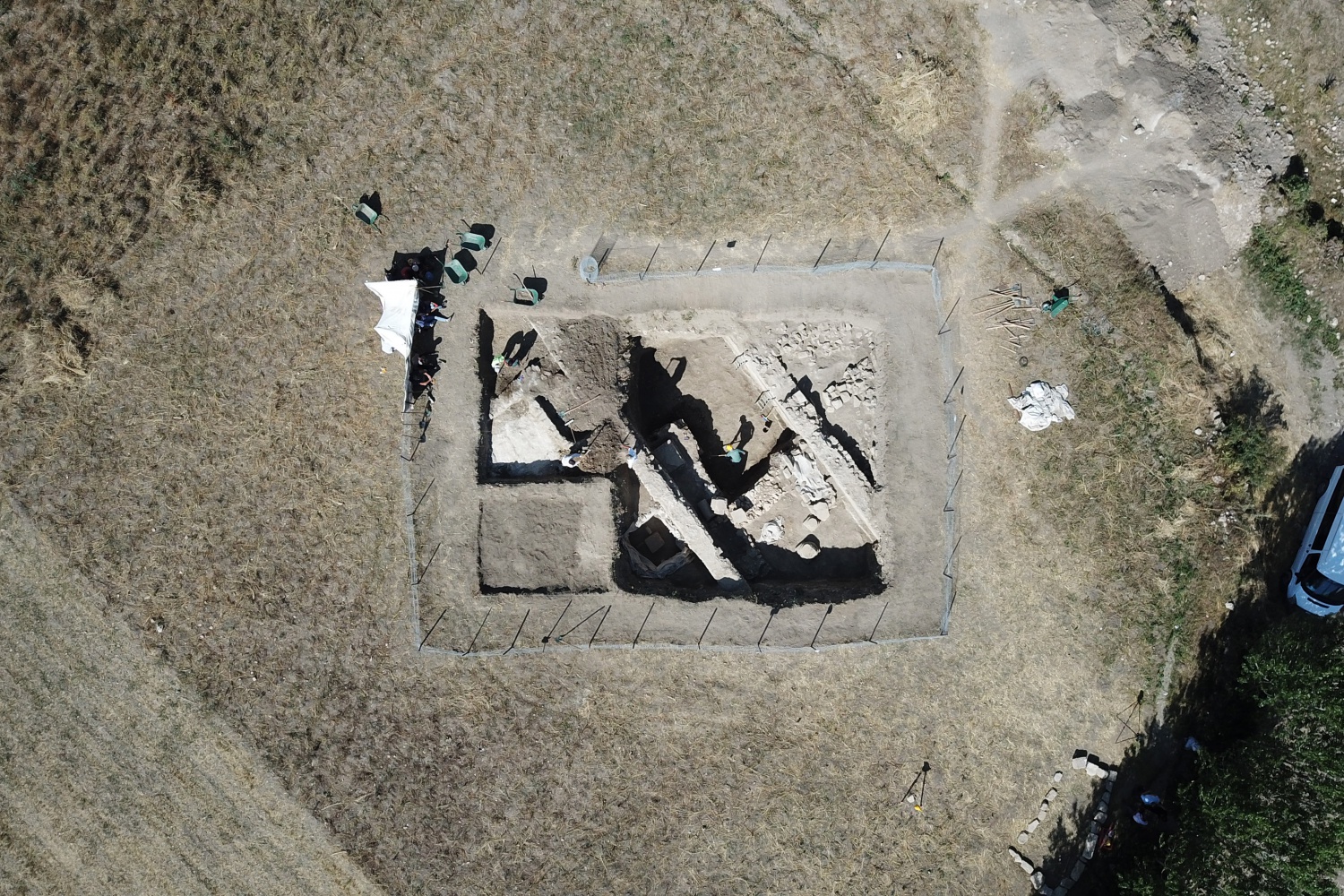 Dünyayı heyecanlandıran Satala Antik Kentinde kazı çalışmaları devam ediyor 26