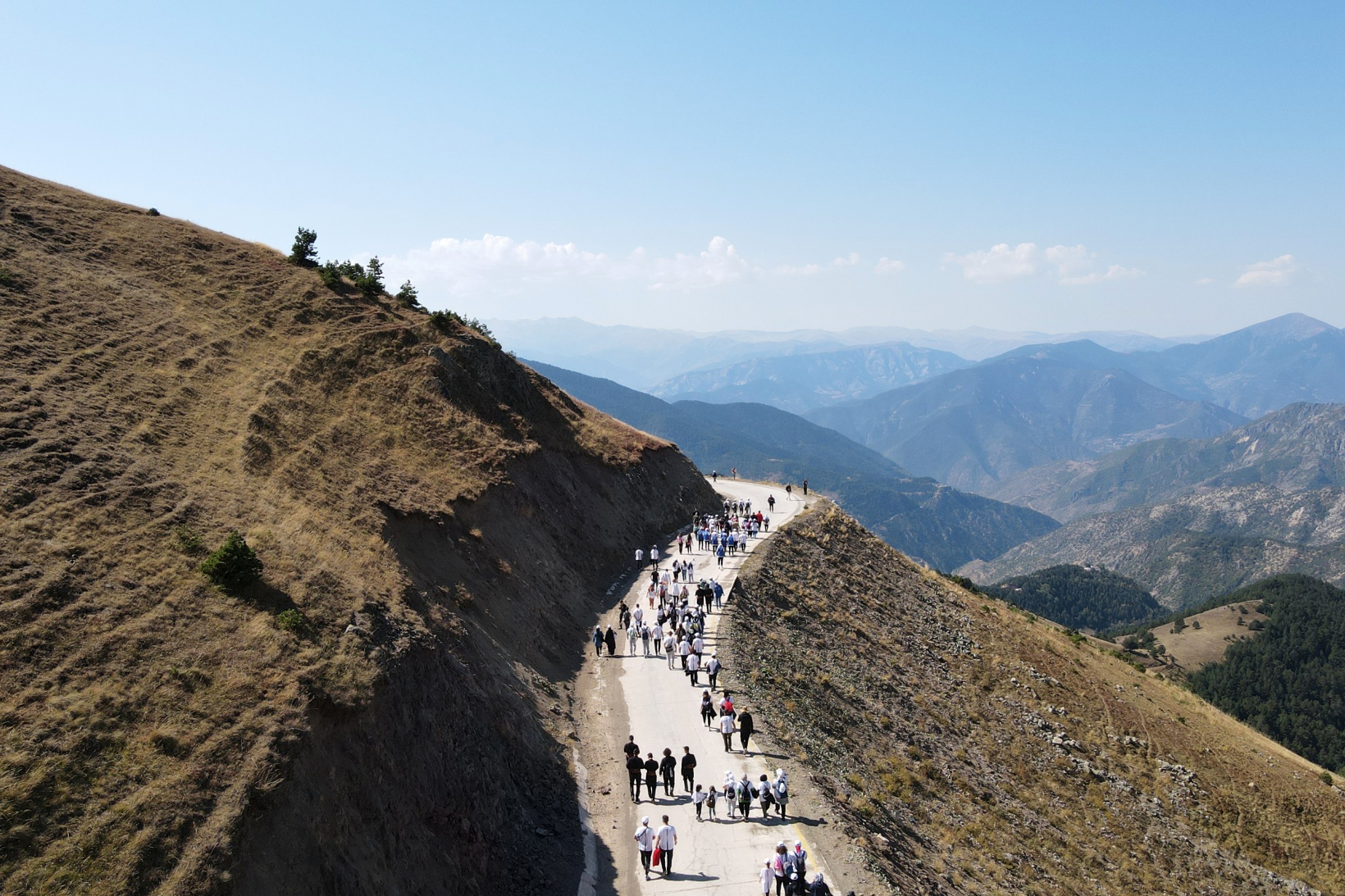 Avrupa Spor Haftasında Gümüşhane’de doğa yürüyüşü düzenlendi 41