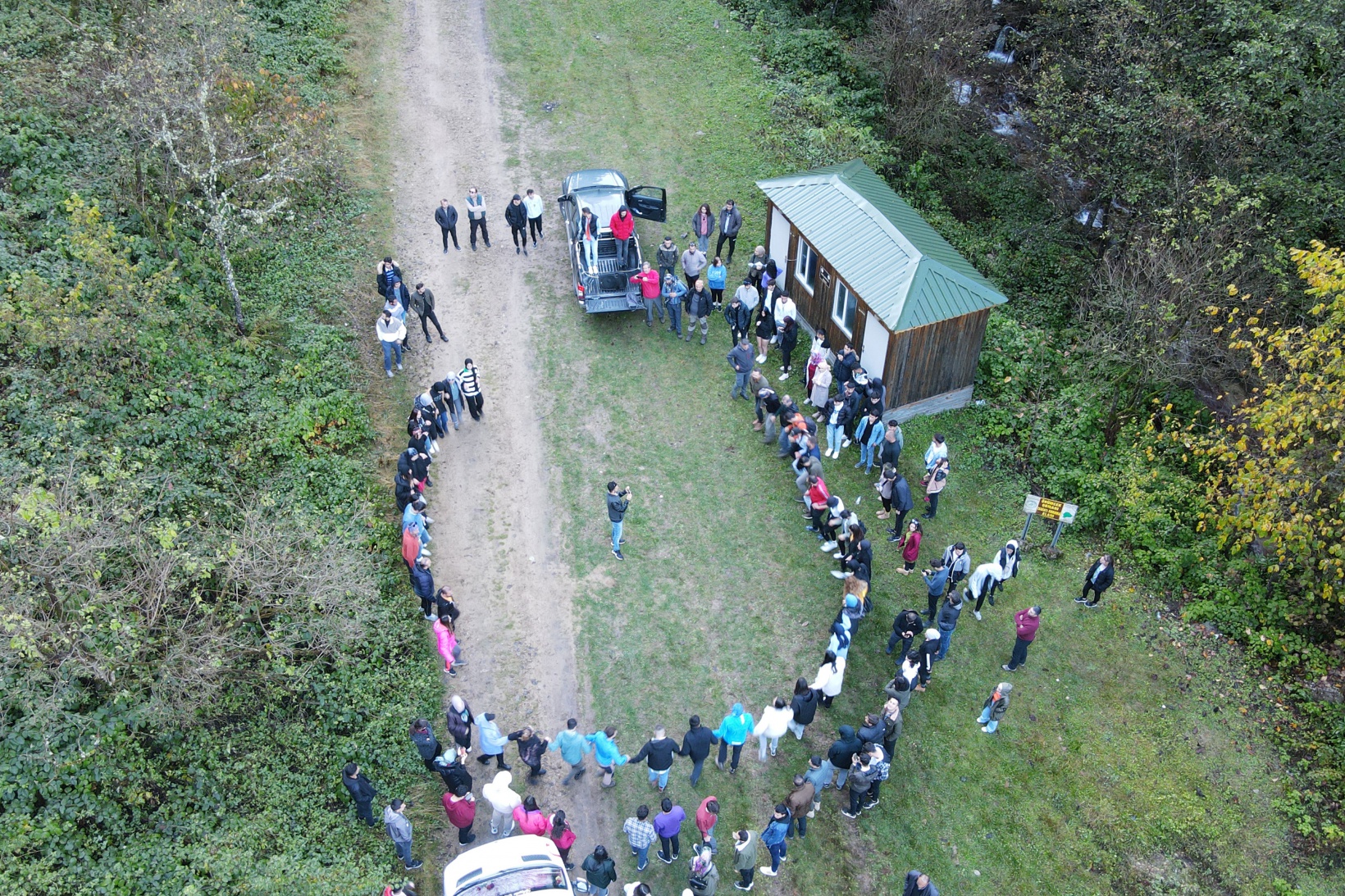 Eşsiz manzarayı görmek için canlı ağaç müzesine akın ettiler 39
