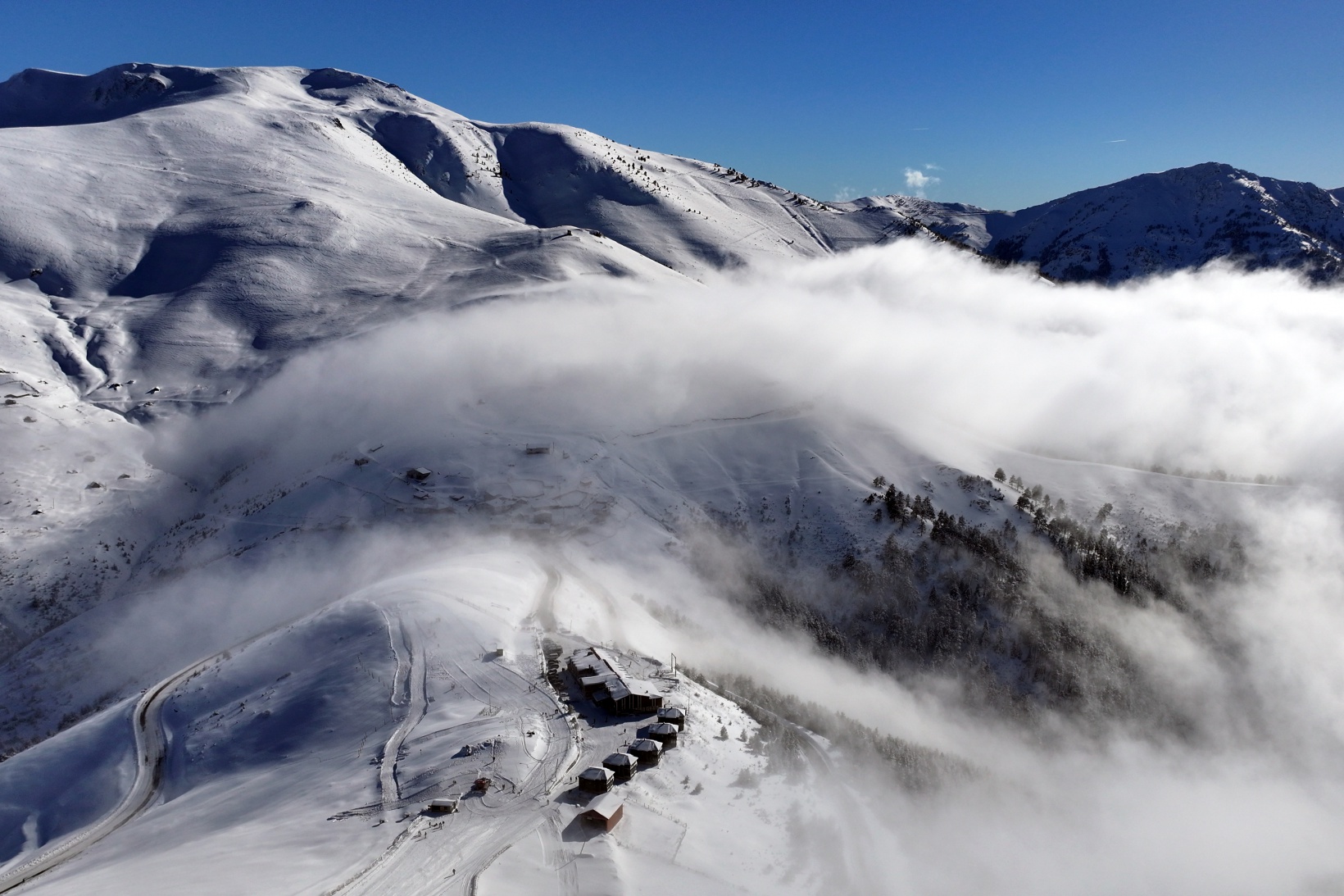 Zigana kayak merkezinde hafta sonu hareketliliği 19