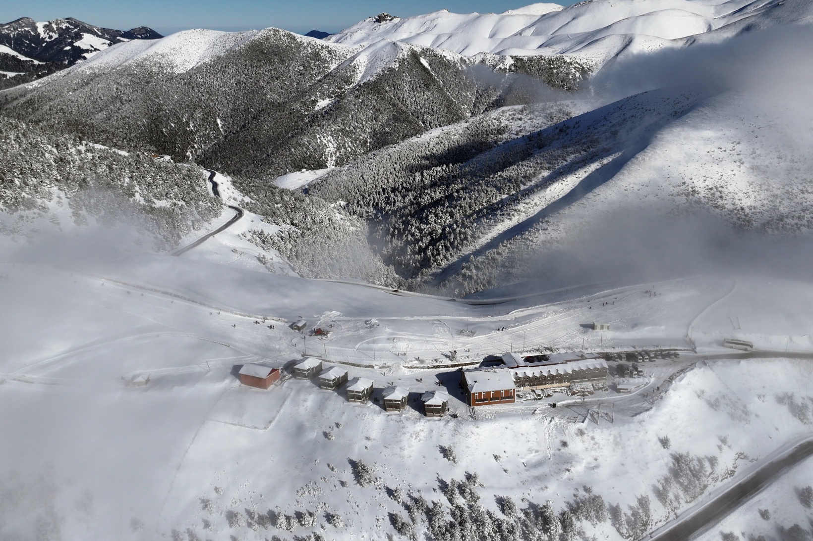 Zigana kayak merkezinde hafta sonu hareketliliği 5