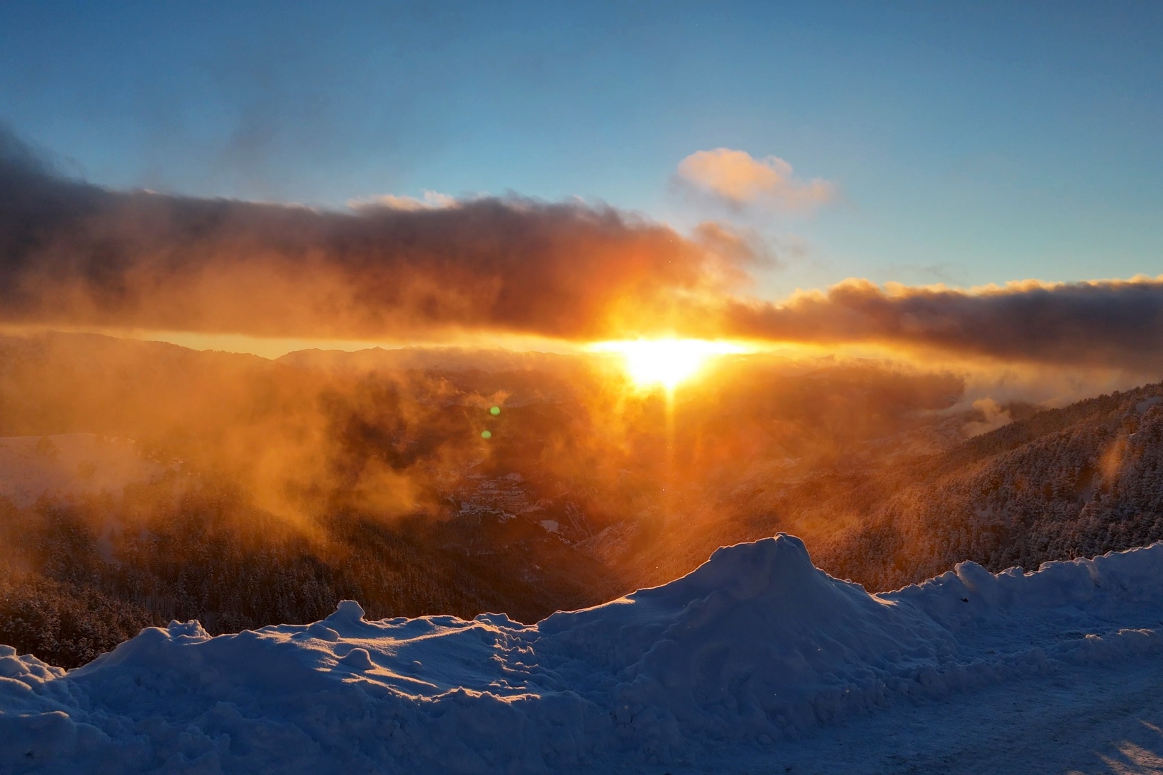 Zigana’da kar kalınlığı 1 metreye yaklaştı 3