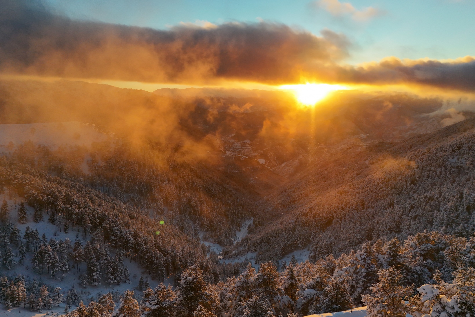 Zigana’da kar kalınlığı 1 metreye yaklaştı 38