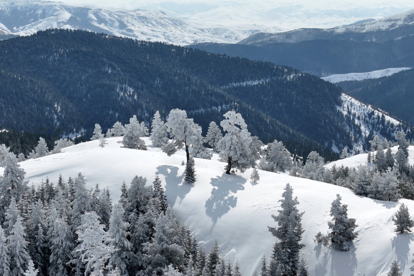 Gümüşhane'nin zirvelerinde kutupları aratmayan yürüyüş 23