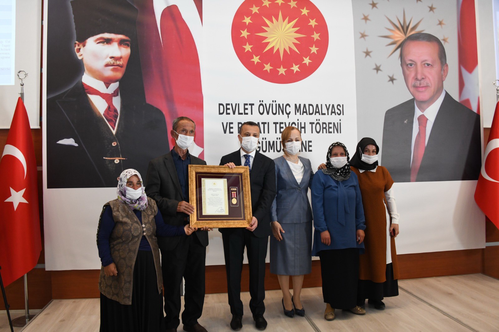 Devlet Övünç Madalyaları tevcih edildi 2