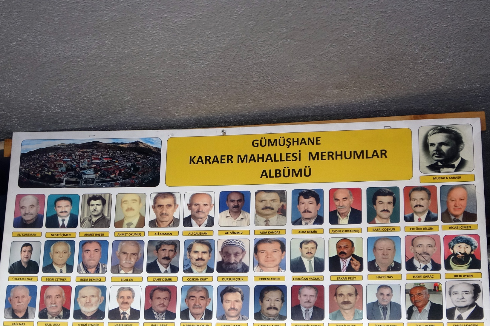 27 yıllık muhtardan mahalle merhumlarına ahde vefa 3