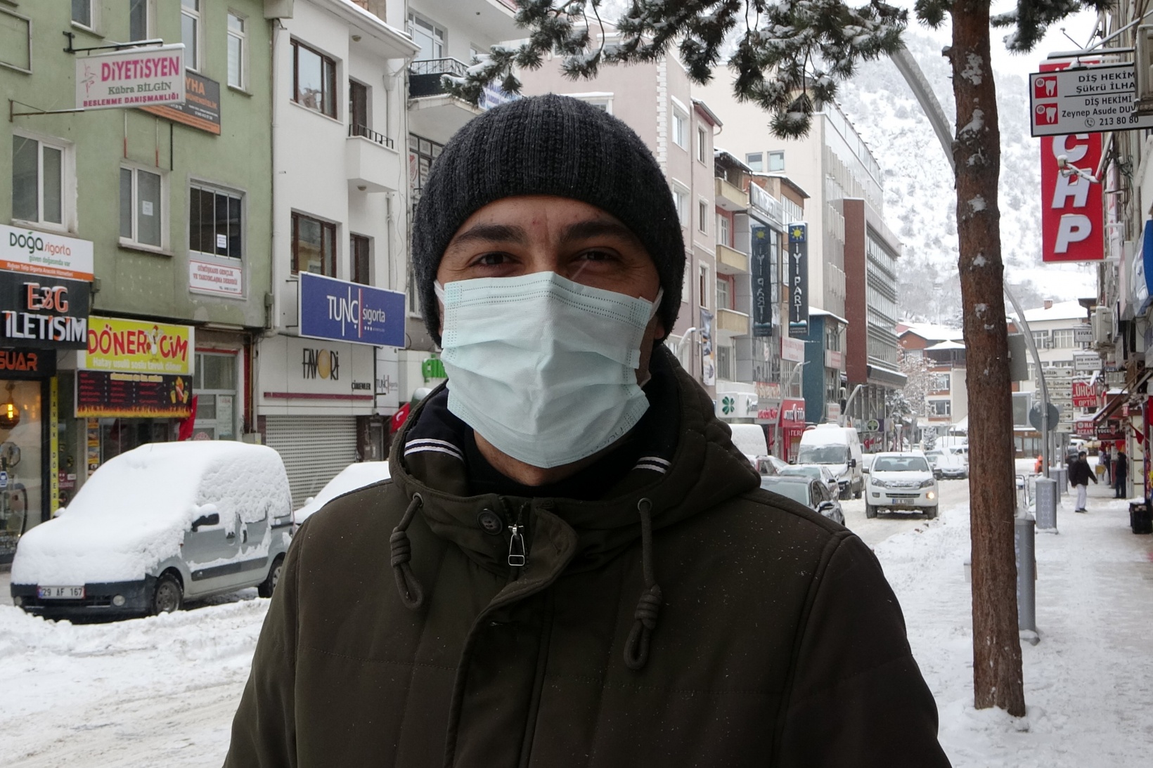 Gümüşhane’de yoğun kar yağışı etkili oldu 5