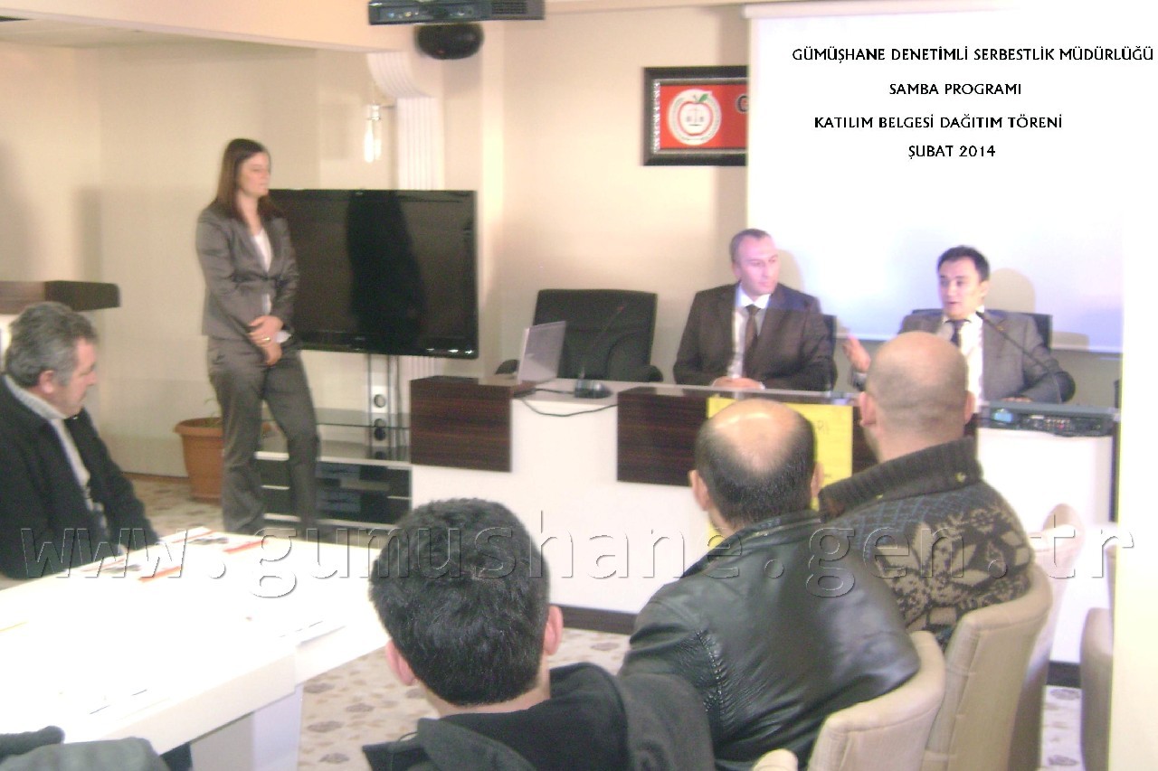 SAMBA Programına Katılanlar Belgelerini Aldı 3