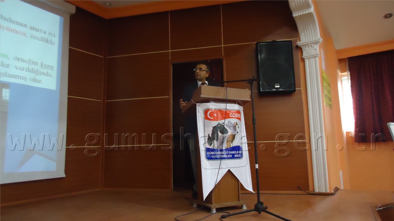 Kelkitli çiftçilere suni tohumlama ve buzağı bakım semineri 1