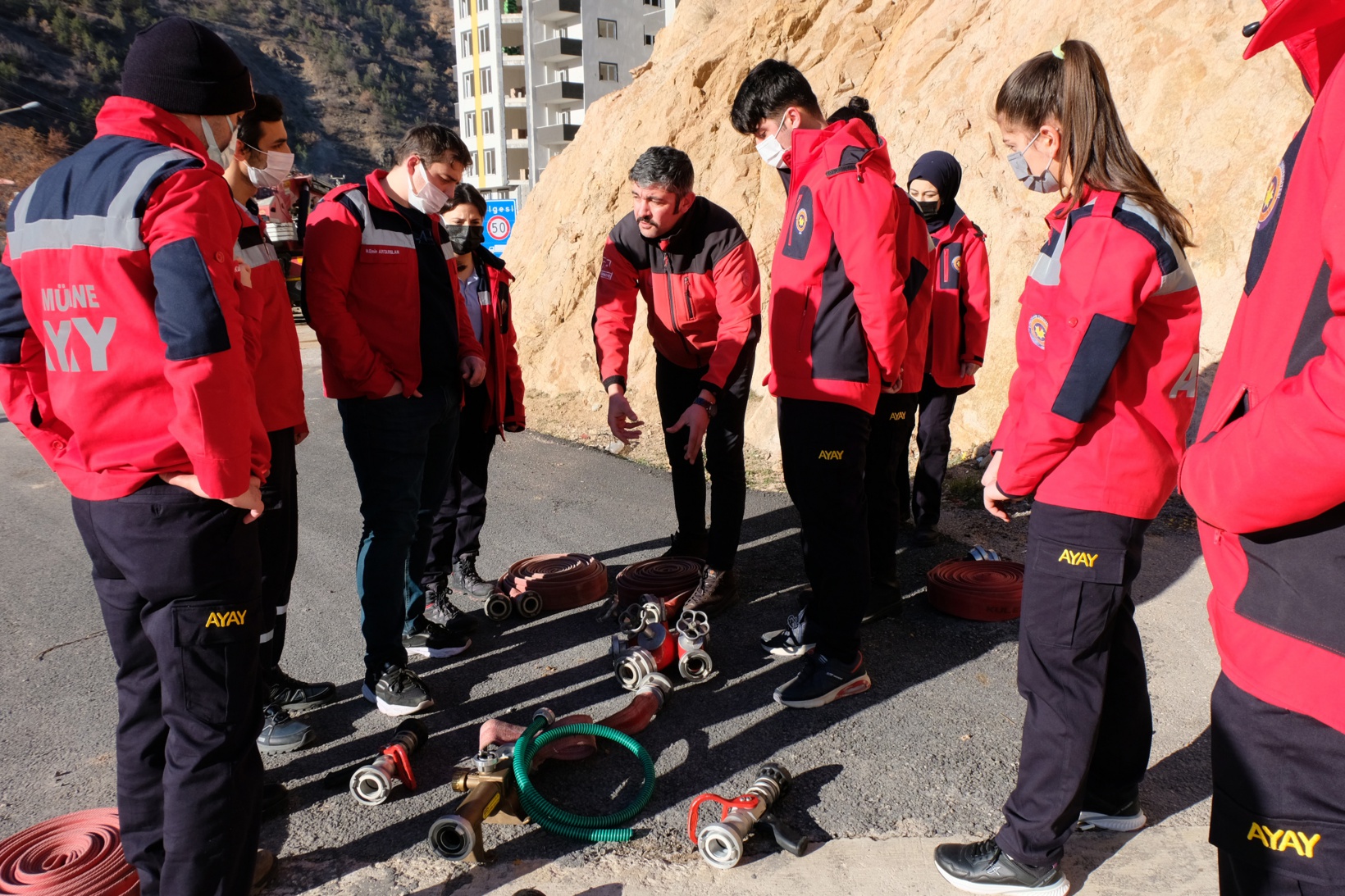 Geleceğin afetçilerine uygulamalı eğitim 14