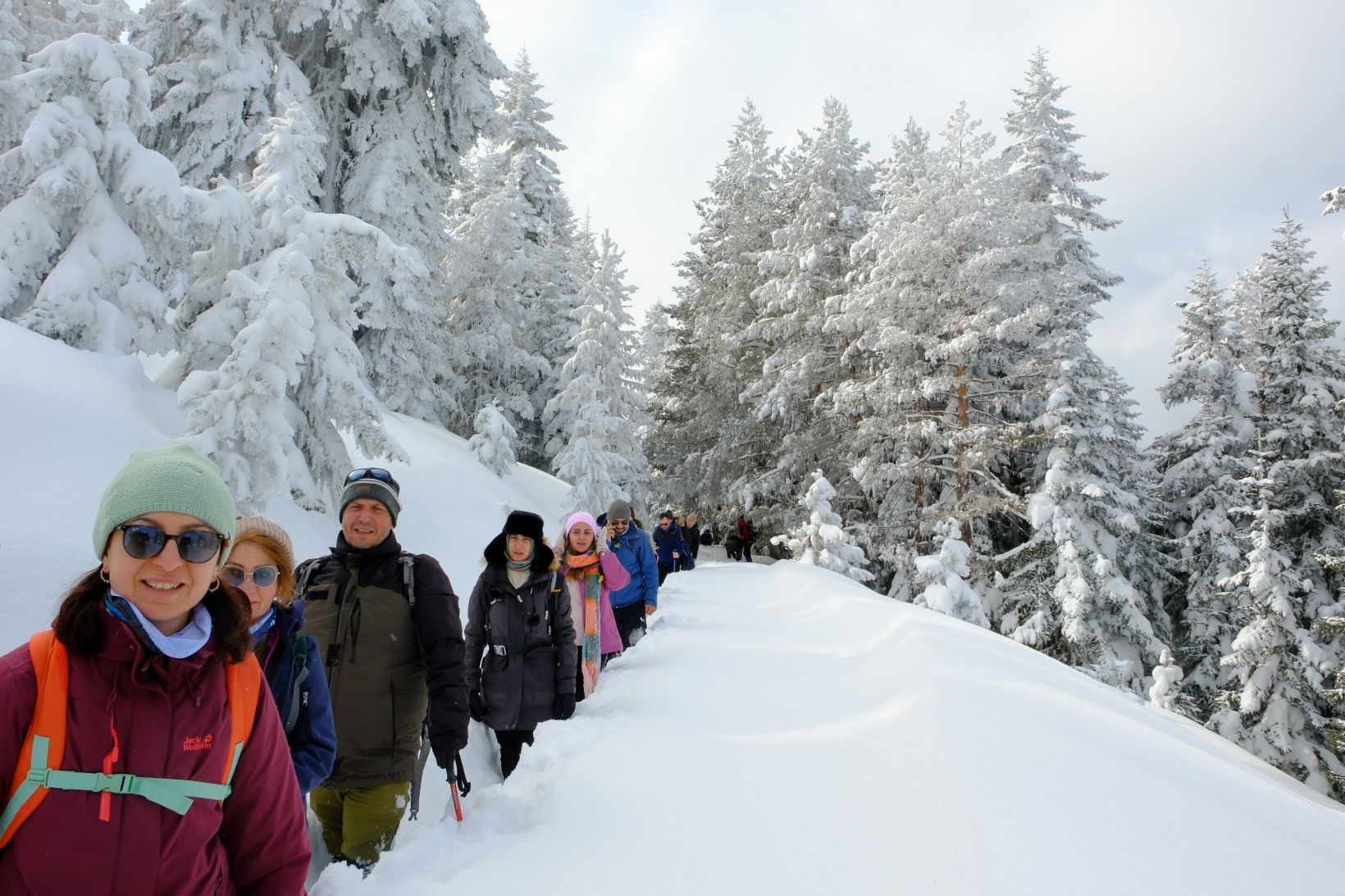 Gümüşhane'nin zirvelerinde kutupları aratmayan yürüyüş 39