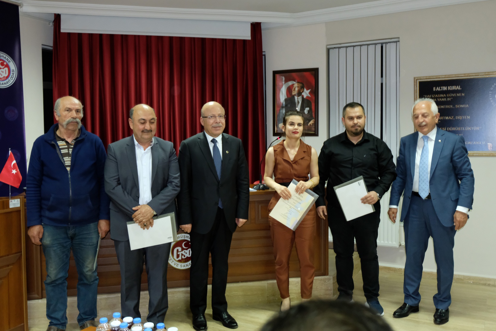 Kalite Yönetim Sistemi sertifikalarını aldılar 10