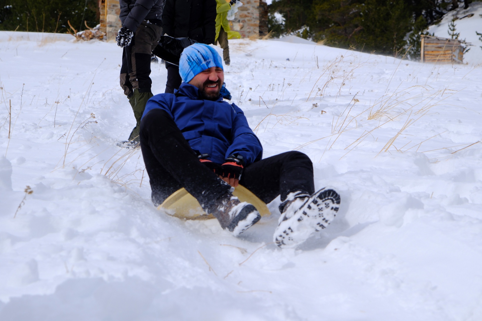 Gümüşhaneli dağcılardan Kalis yaylasına unutulmaz kış yürüyüşü 47