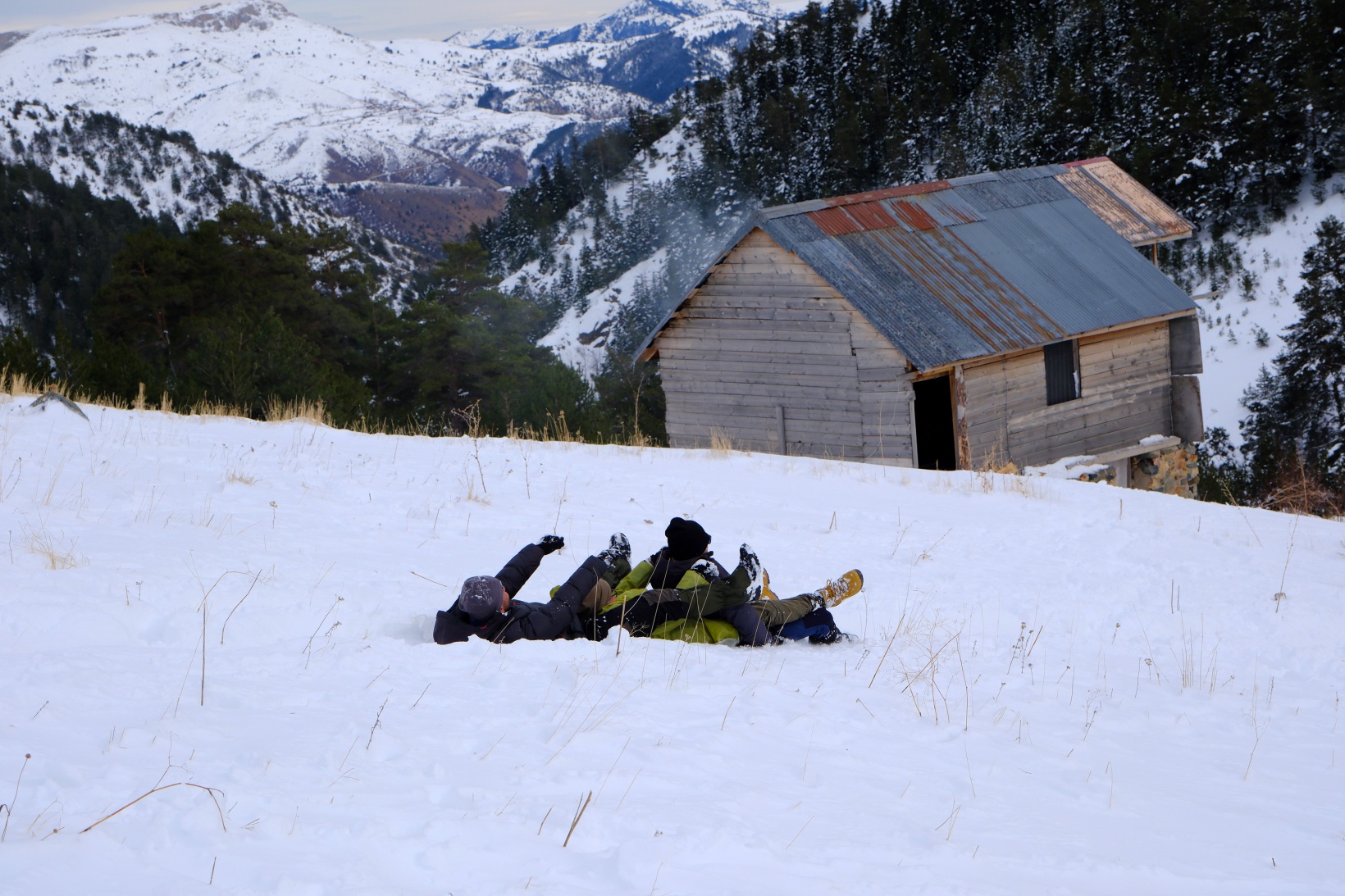 Gümüşhaneli dağcılardan Kalis yaylasına unutulmaz kış yürüyüşü 23