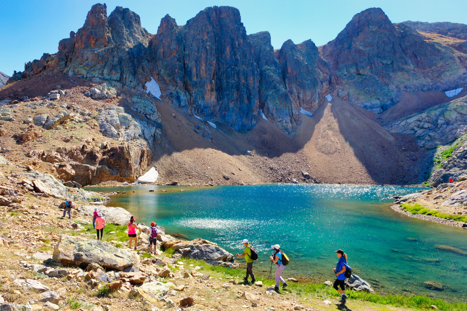 İzmir’den gelip 3 bin metrede serinlediler 12